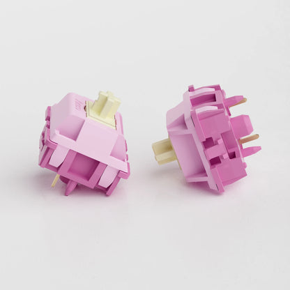 Victorious Akko V3 Creamy Purple Pro Switch 5-pin 30gf Tactile Switch Compatible with MX Mechanical Keyboard (45 pcs)