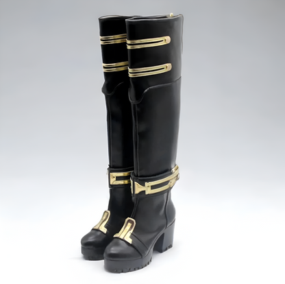 Caitlyn Arcane Cosplay Boots/ PU Leather by Victorious