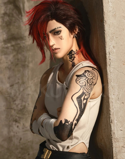 Vi Arcane Tan Vest Cosplay