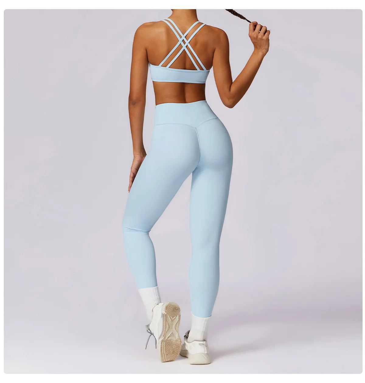 Seamless High Waist Gym Leggings (RoyalVictor)