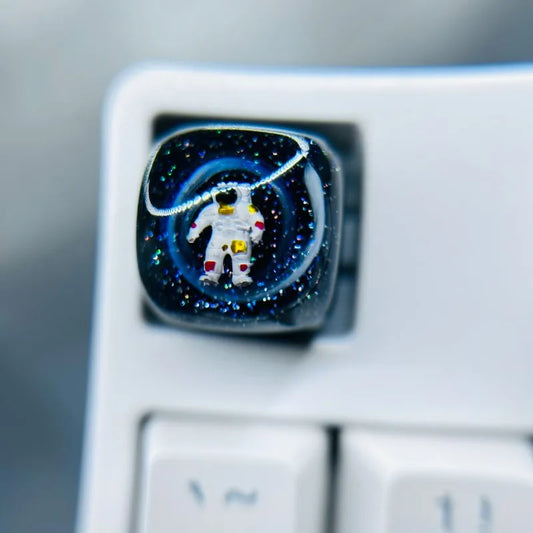 Victorious Star Astronauts Keycaps Resin Keyboard Cap DOM Profile Cartoon