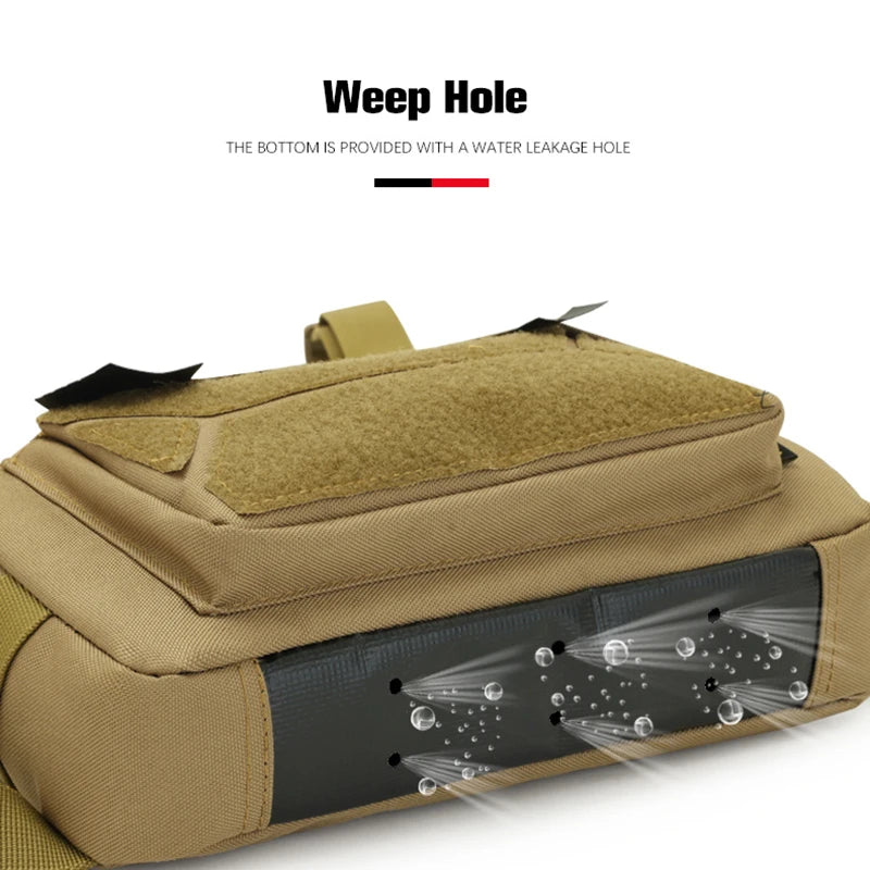 Victorious Waterproof 600D Tactical Chest Bag