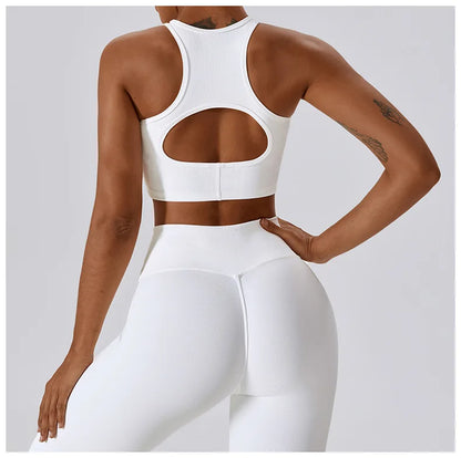 Victorious Frontier Ribbed Crop Top