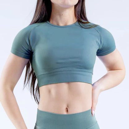 Victorious Outpost Glow Impact Crop Top