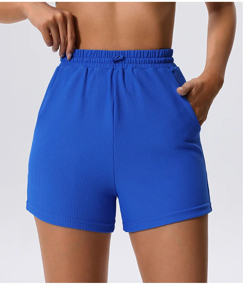 Victorious Momentum Fit Ribbed Sport Shorts