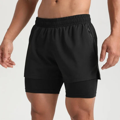 Victorious NovaGlow 2 in 1 Double-Layer Quick Dry Shorts