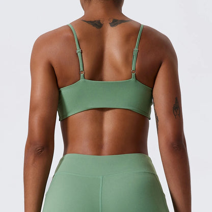 Victorious Shieldmaiden V-cut Sports Bra