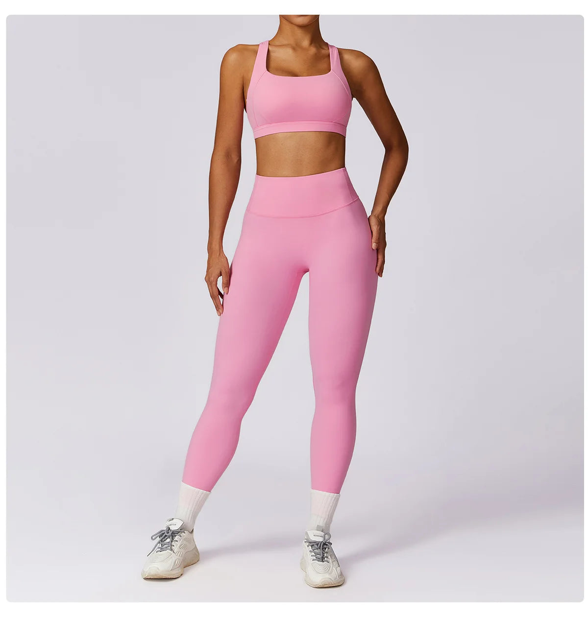 Seamless High Waist Gym Leggings (RoyalVictor)