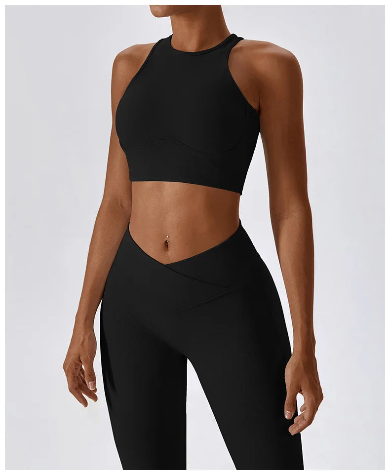 Victorious Frontier Ribbed Crop Top