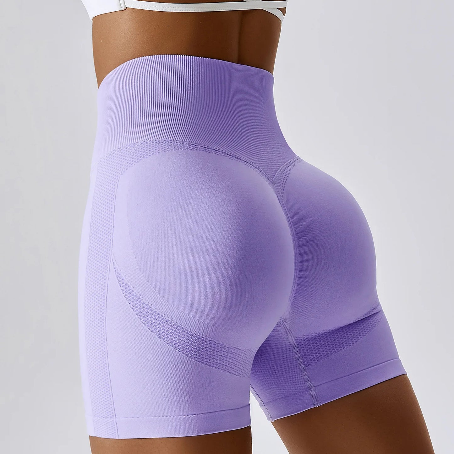 Victorious Strength Seamless High-waits Contour Shorts