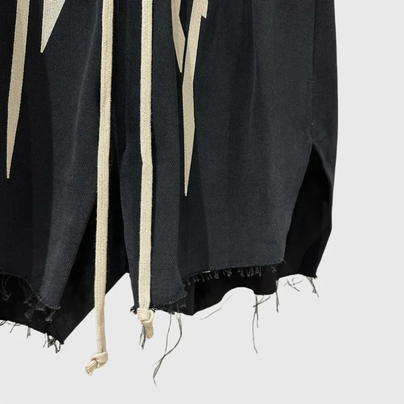 Gothic Grunge Gym Shorts Unisex