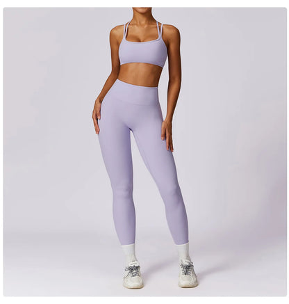 Seamless High Waist Gym Leggings (RoyalVictor)