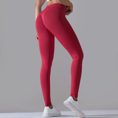 Crossover Waist Women Yoga Leggings / Victorious BioSync Leggings