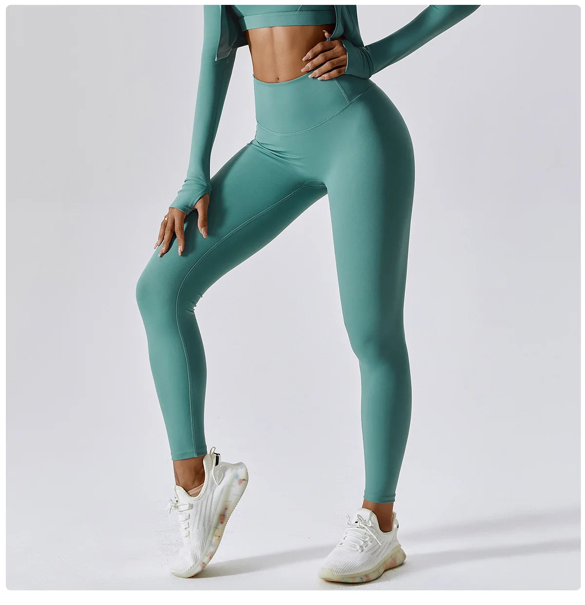 Seamless High Waist Gym Leggings (RoyalVictor)