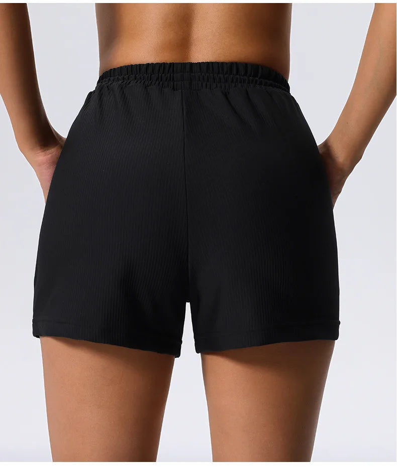 Victorious Momentum Fit Ribbed Sport Shorts