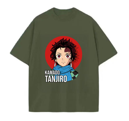 Tanjiro (Demon Slayer) Anime Oversize T-Shirt