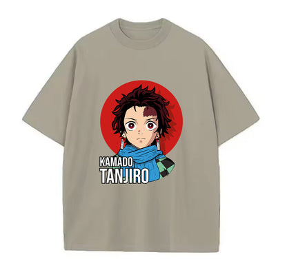 Tanjiro (Demon Slayer) Anime Oversize T-Shirt