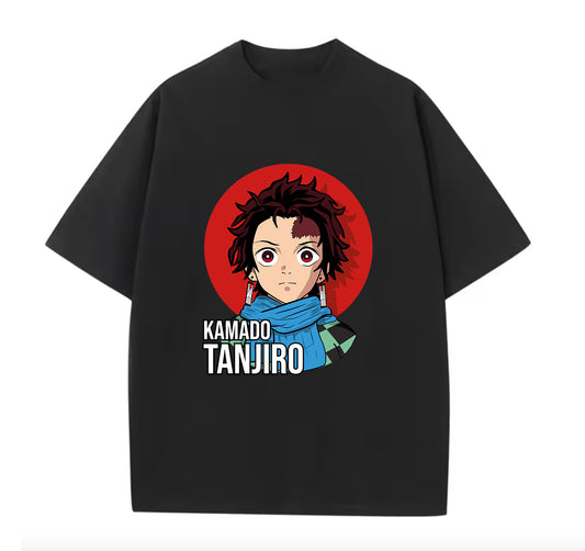 Tanjiro (Demon Slayer) Anime Oversize T-Shirt