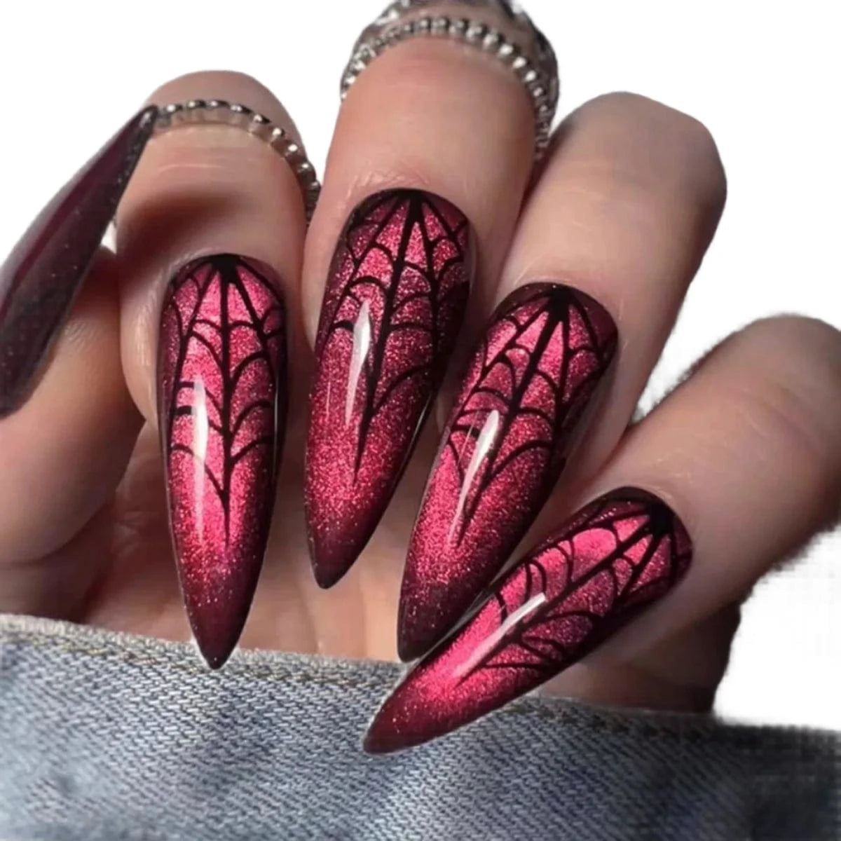A633 Victorious Anime Horror Nail Set