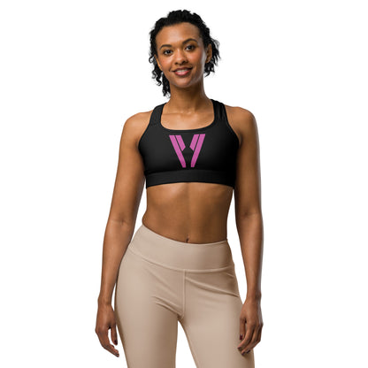 Victorious Cyber Pink Sports bra