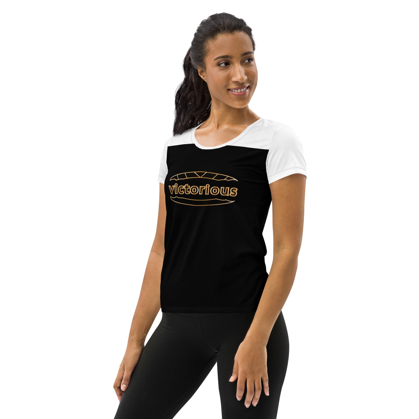 Victorious Gold NovaFlex Women's Athletic T-shirt