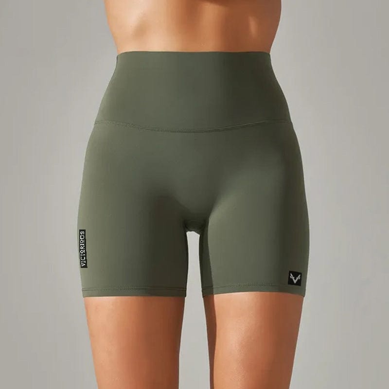 Army green / XS NovaFlex Biker Sport Shorts by Victorious – High-Performance Activewear for Training, Gym & Everyday Comfort