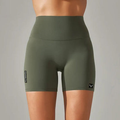 Army green / XS NovaFlex Biker Sport Shorts by Victorious – High-Performance Activewear for Training, Gym & Everyday Comfort