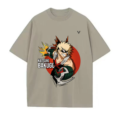 Katsuki Bakugo (My Hero Academia) Anime Oversize T-Shirt