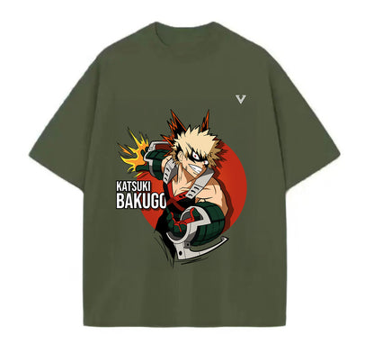 Katsuki Bakugo (My Hero Academia) Anime Oversize T-Shirt