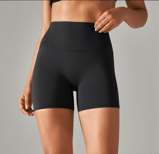 Biker Shorts Medium-Height/ Women's Gym Shorts /Yoga Shorts (Ellie Survivor's Edge)
