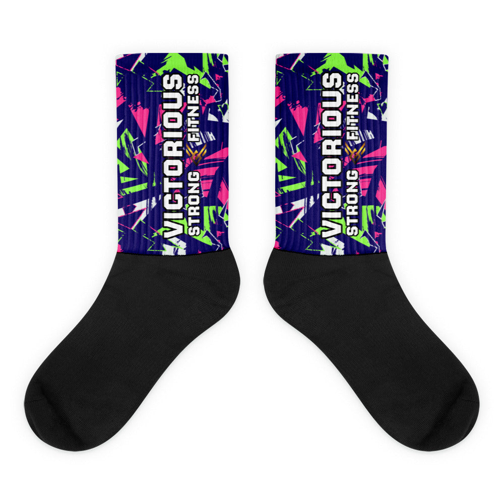 Victorious (Periwinkle) Dynamic Athletic Socks