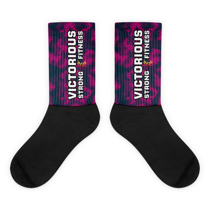 Victorious (Rosy Midnight) Dynamic Athletic Socks