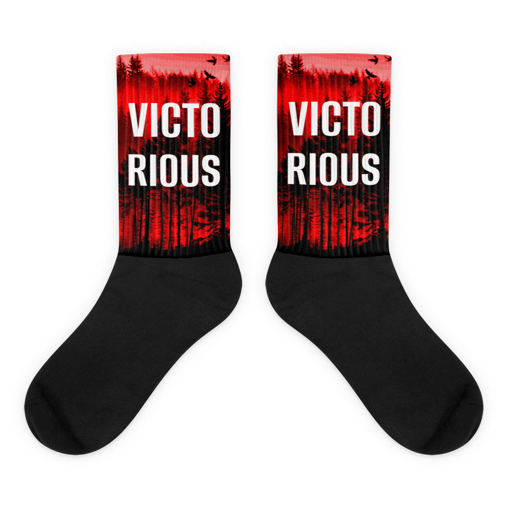 Ellie Virus (Clicker Performance) Red Socks