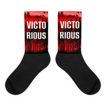 Ellie Virus (Clicker Performance) Red Socks