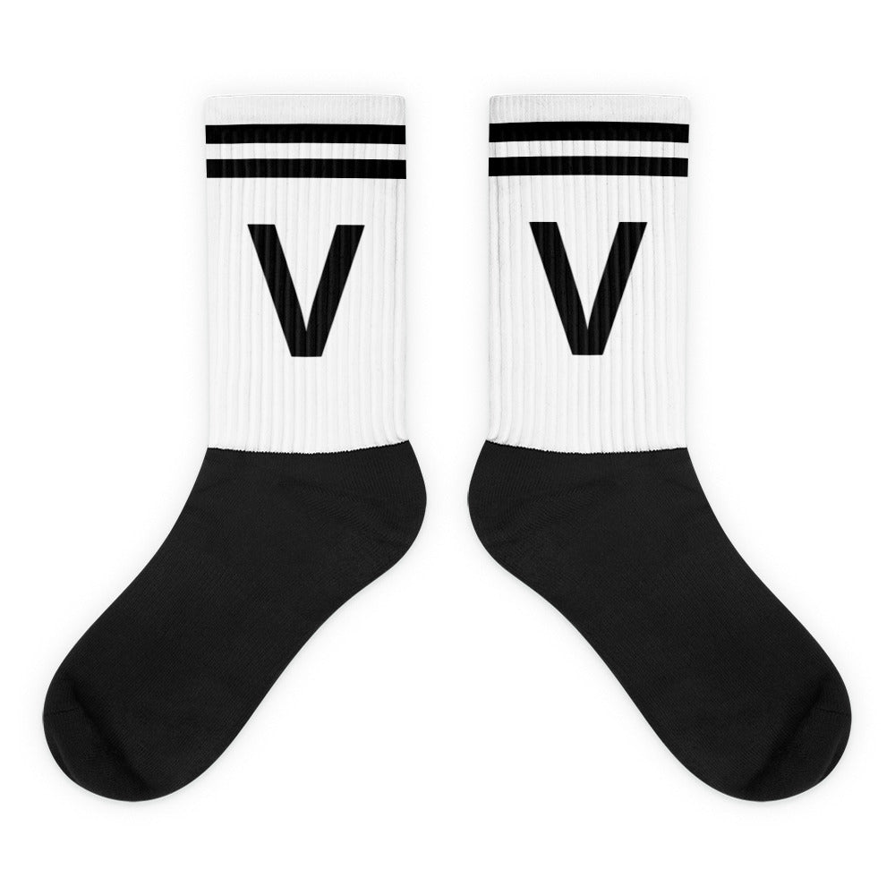 Victorious White Classic Socks