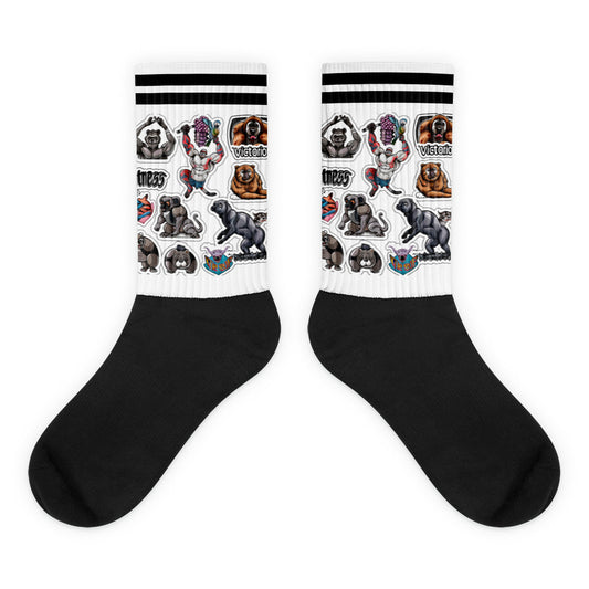 Victorious XXIIIV Socks (Pattern)