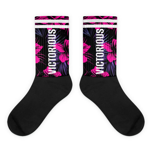 Victorious XXIIIV Socks (Flowers)