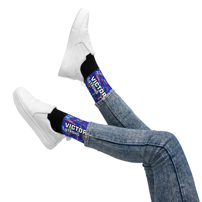 Victorious (Neon Cyan) Dynamic Athletic Socks