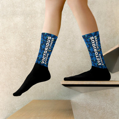 Victorious (Dark Teal) Dynamic Athletic Socks