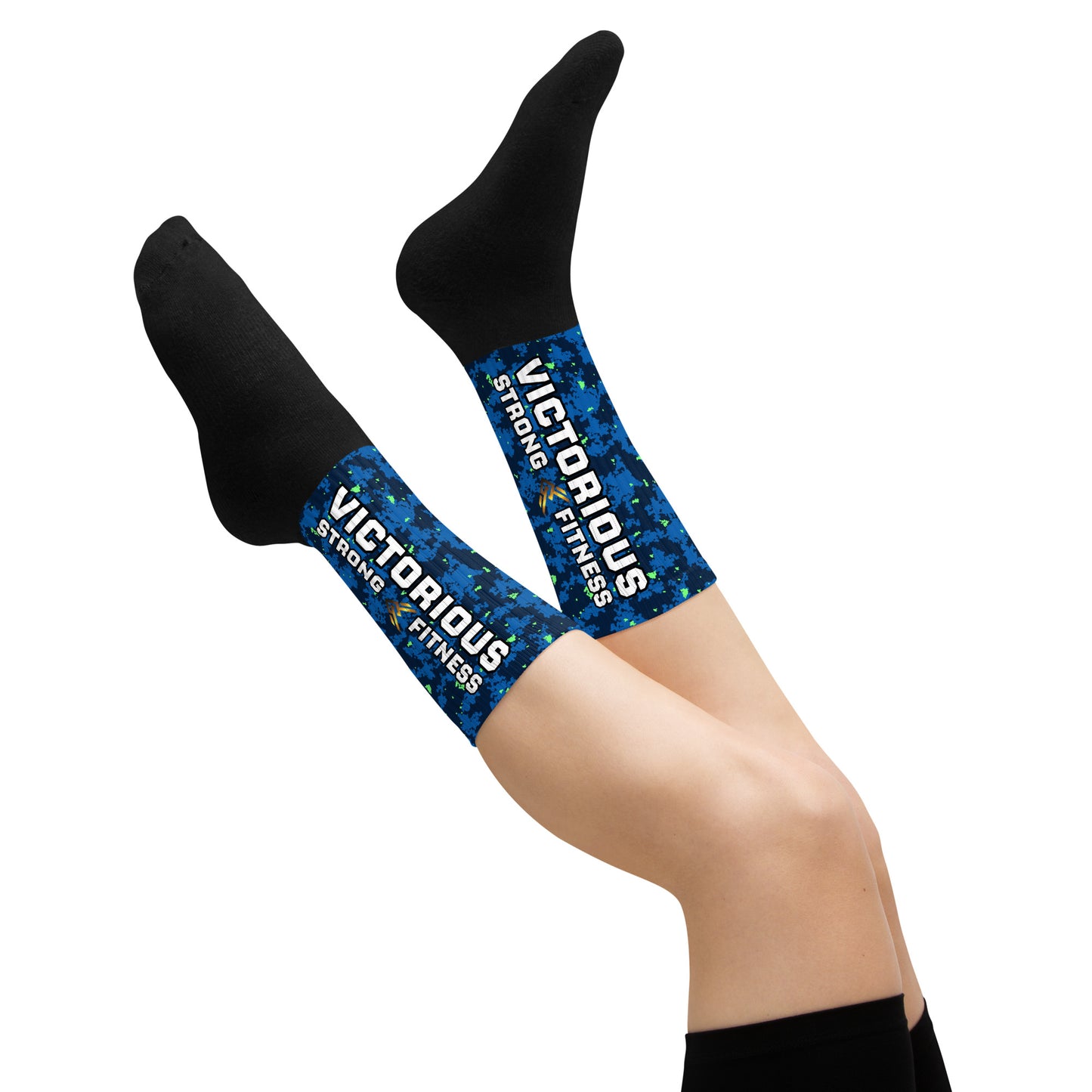 Victorious (Dark Teal) Dynamic Athletic Socks