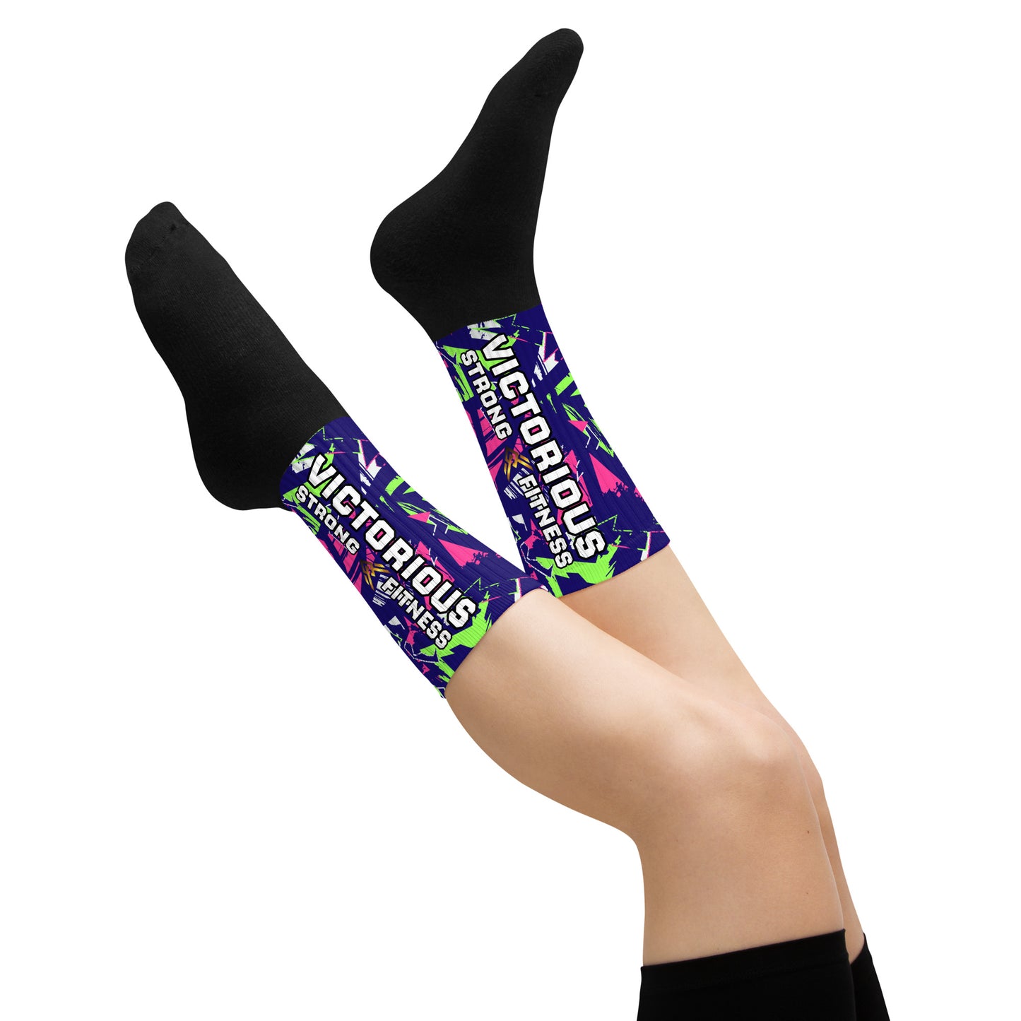 Victorious (Periwinkle) Dynamic Athletic Socks