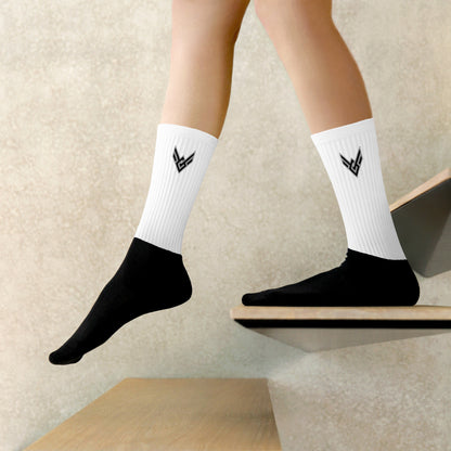 Victorious Classic White Socks