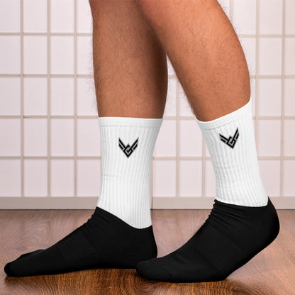 Victorious Classic White Socks