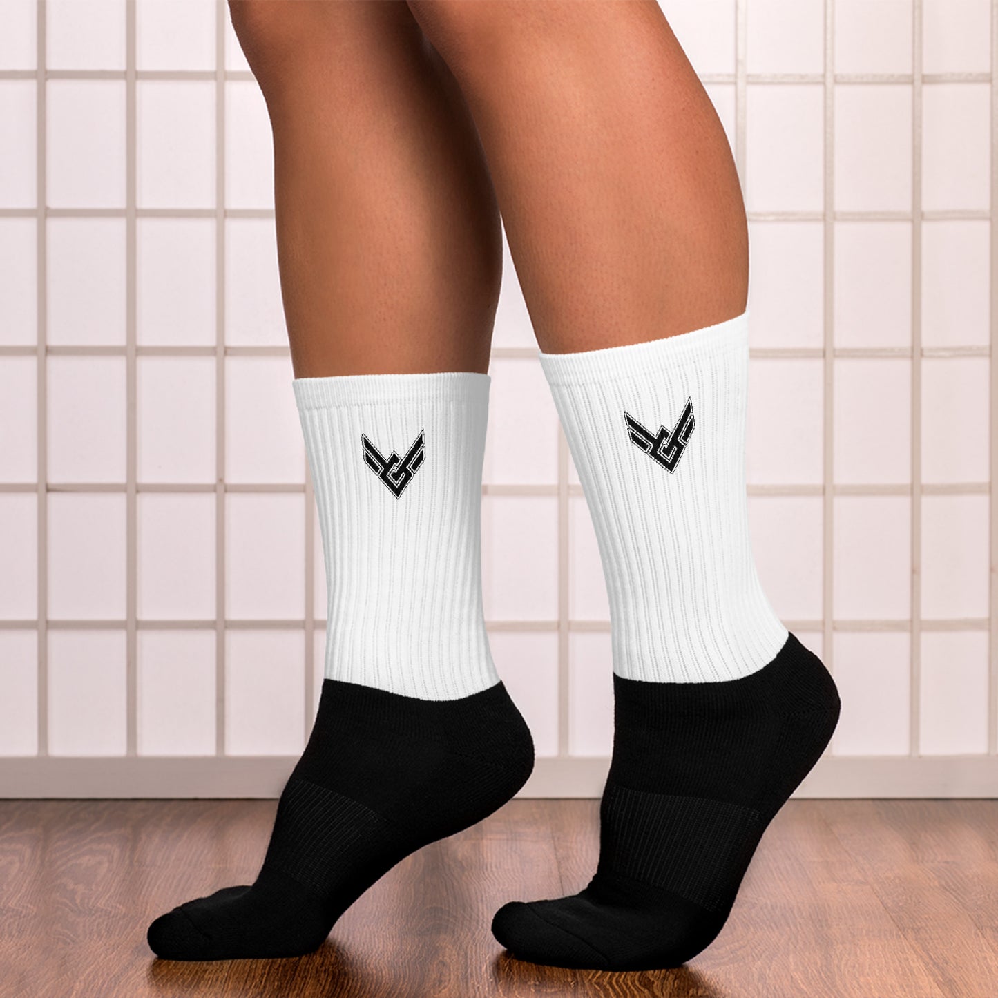 Victorious Classic White Socks