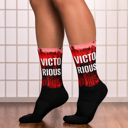 Ellie Virus (Clicker Performance) Red Socks