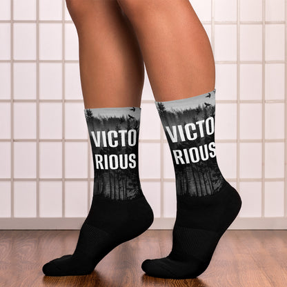 Victorious Apocalypse Black Socks