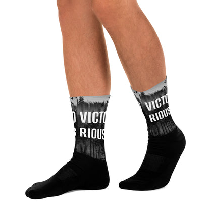 Victorious Apocalypse Black Socks