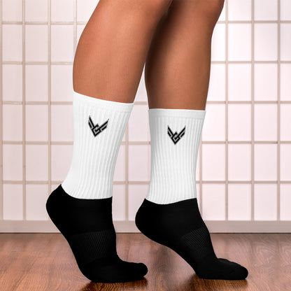 Victorious Classic White Socks