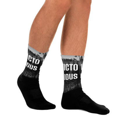 Victorious Apocalypse Black Socks