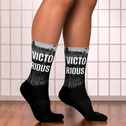 Victorious Apocalypse Black Socks